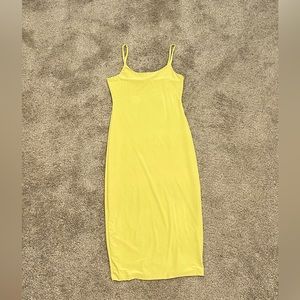 Two bodycon midi dresses